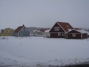 Nya hus vid prästgårn
