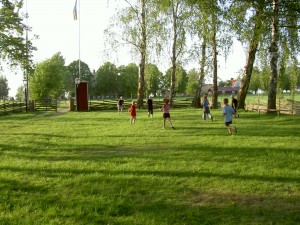 Gammelgården på sommaren